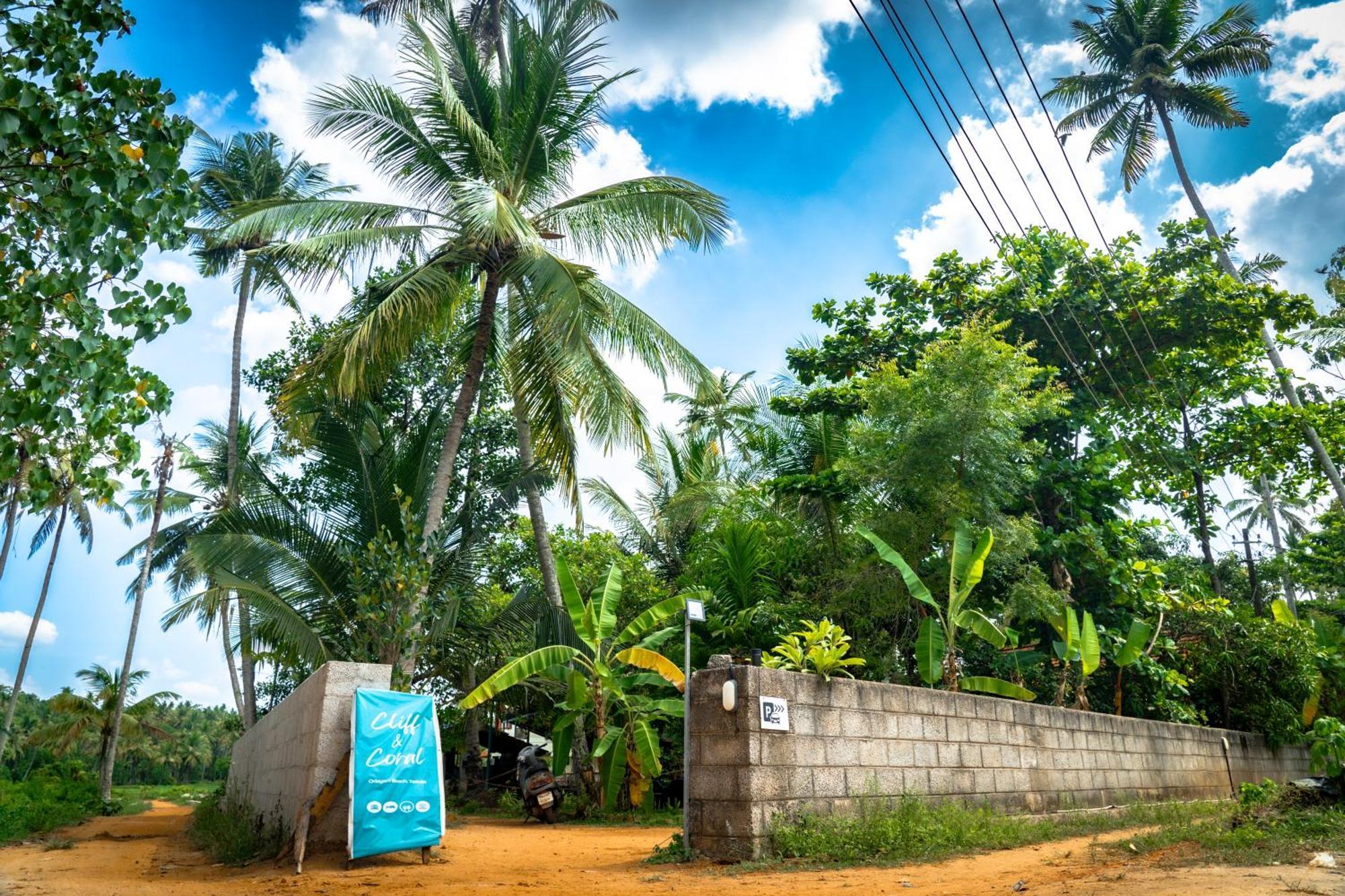 Cliff & Coral Hostel Varkala Exterior foto